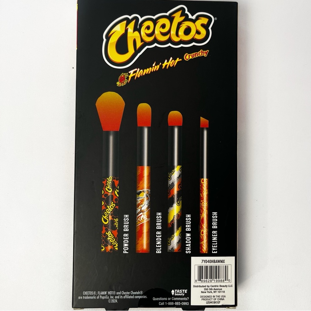 Flamin’ Hot Cheetos Cosmetic Brushes - Picture 2 of 5